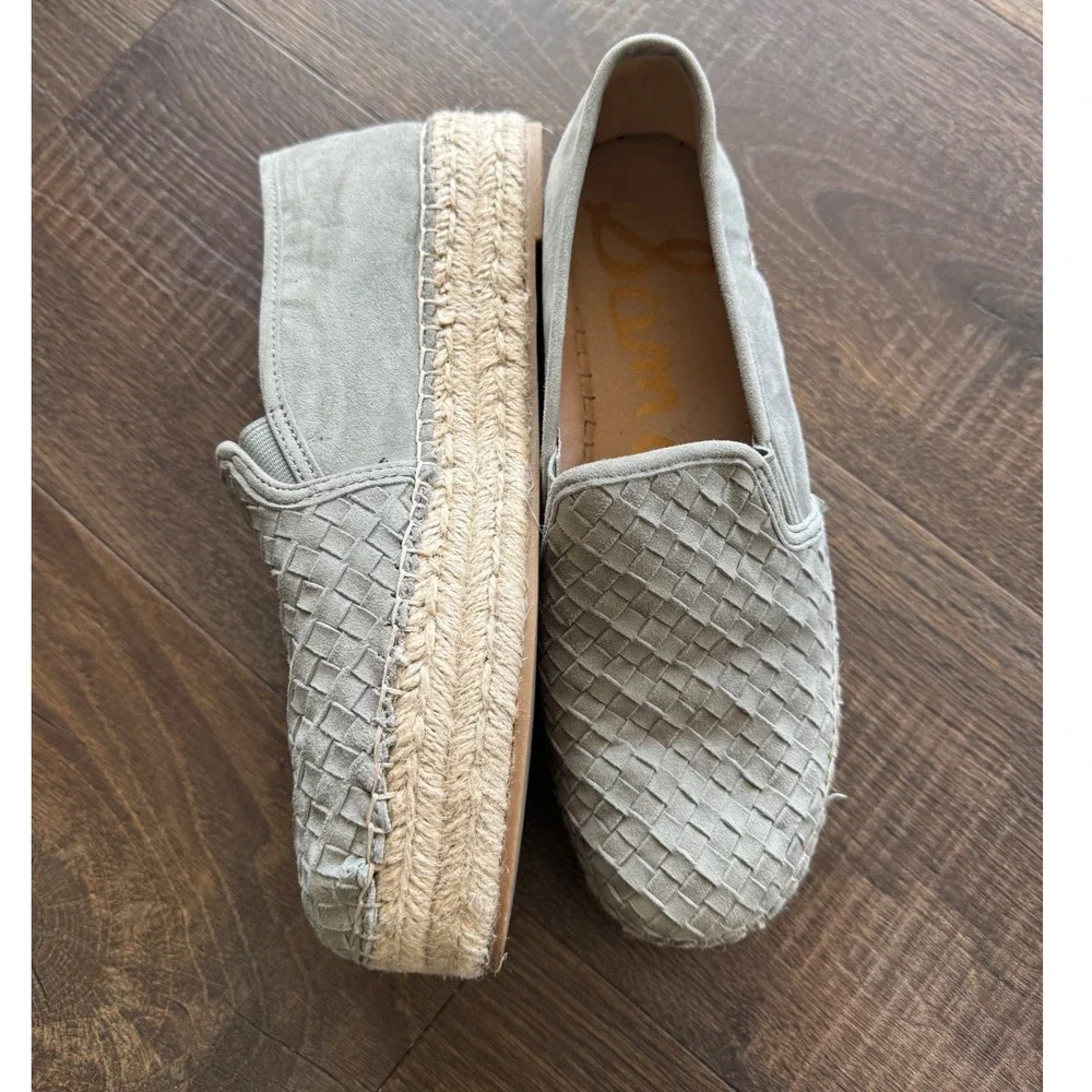 Sam Edelman‎ Catherine Platform Espadrille Flats Size 9.5